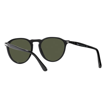 Persol Occhiali da Sole PO3286S 95/31 Nero/Verde Unisex 4