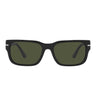 Persol Lunettes de Soleil PO3315S 95/31 Noir/Vert Unisexe 4