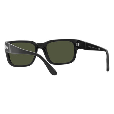 Persol Okulary Przeciwsłoneczne PO3315S 95/31 Czarny/Zielony Unisex 3