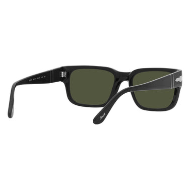 Persol Okulary Przeciwsłoneczne PO3315S 95/31 Czarny/Zielony Unisex 5