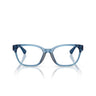 Polo Ralph Lauren Occhiali da Vista PP8553U 6368 Blu Lucido Trasparente/Trasparente Bambini