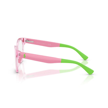 Polo Ralph Lauren Occhiali da Vista PP8554U 6193 Rosa Trasparente Trasparente Bambini 3