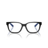 Polo Ralph Lauren Occhiali da Vista PP9511U 500172 Nero Lucido Trasparente con Clip Bambini 