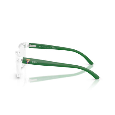 Polo Ralph Lauren Occhiali da Vista PP9511U 500273 Verde Trasparente Trasparente con Clip Bambini  6