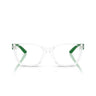 Polo Ralph Lauren Occhiali da Vista PP9511U 500273 Verde Trasparente Trasparente con Clip Bambini  