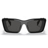Prada Sonnenbrille PR08YS 1AB5S0 Schwarz-Dunkelgrau Unisex