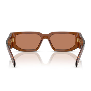 Prada Sonnenbrille PR09ZS 20H90Q Dunkelbraun Transparent Braun Unisex 4