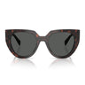 Prada Occhiali da Sole PR14WS 17N40L Root Tartarugato/Grigio Scuro Donna 3