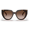 Prada Sonnenbrille PR14WS 2AU6S1 Schildpatt-Braun Verlauf Damen