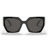 Prada Sonnenbrille PR15WS 09Q5S0 Schwarz-Dunkelgrau Unisex