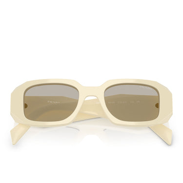 Prada Sonnenbrille PR17WS 21D5J2 Weiß/Hellbraun Unisex 5