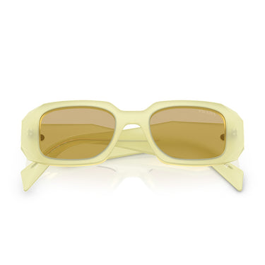 Prada Sonnenbrille PR17WS 21G10R Frosted Vanilla Gelb Unisex  5
