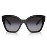 Prada Sonnenbrille PR17ZS 1AB09S Schwarz-Grau Verlauf Unisex