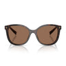 Prada Sonnenbrille PR22ZS 17N06B Schildpatt Dunkelbraun Damen