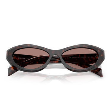 Prada Occhiali da Sole PR26ZS 17N60B Root Tartarugato/Marrone Chiaro Unisex 4