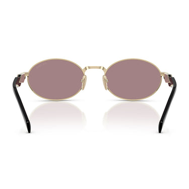 Prada Sonnenbrille PR65ZS ZVN20I Gold-Violett Damen 2