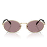 Prada Sonnenbrille PR65ZS ZVN20I Gold-Violett Damen