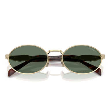 Prada Sonnenbrille PR65ZS ZVN70L Gold-Grün Damen 4