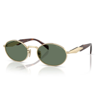Prada Sonnenbrille PR65ZS ZVN70L Gold-Grün Damen 1