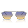 Prada Sonnenbrille PR67ZS 1BC06Z Silber/Iris Sfumato Unisex
