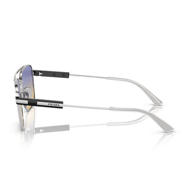 Prada Sonnenbrille PR67ZS 1BC06Z Silber/Iris Verlauf Unisex 3