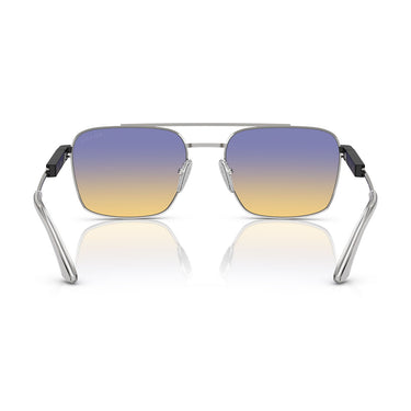 Prada Sonnenbrille PR67ZS 1BC06Z Silber/Iris Sfumato Unisex 4