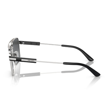 Prada Sonnenbrille PR67ZS 1BC5W1 Silber/Grau Verlauf Unisex Polarisiert 3