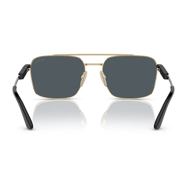 Prada Sonnenbrille PR67ZS ZVN09T Blassgold/Dunkelgrau Unisex 4
