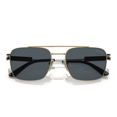Prada Sonnenbrille PR67ZS ZVN09T Blassgold/Dunkelgrau Unisex 5