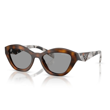 Prada Sonnenbrille PRA02S 20D50Q Juniper Schildpatt Grau Unisex 2