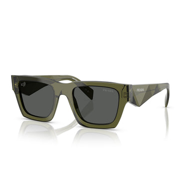 Prada Sonnenbrille PRA06S 25A40L Militärgrün Dunkelgrau Unisex 2