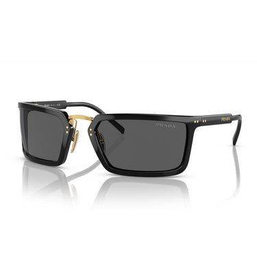 Prada Occhiali da Sole PRA11S 1AB5S0 Nero/Grigio Scuro Uomo 1