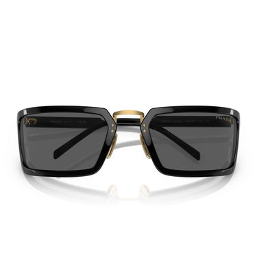 Prada Occhiali da Sole PRA11S 1AB5S0 Nero/Grigio Scuro Uomo