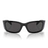 Prada Occhiali da Sole PRA14S 1AB5S0 Nero/Grigio Scuro Donna