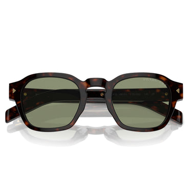 Prada Sonnenbrille PRA16S 17N20G Radica Schildpatt/Grün Unisex Polarisiert 5