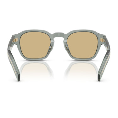 Prada Occhiali da Sole PRA16S 21J70R Nebbia Trasparente Marrone Chiaro Unisex 4