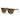 Prada Occhiali da Sole PRA17S 18T70F Terra Trasparente/Marrone Scuro Unisex