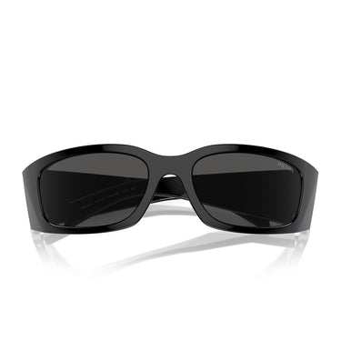 Prada Occhiali da Sole PRA19S 1AB5S0 Nero/Grigio Scuro Uomo 4