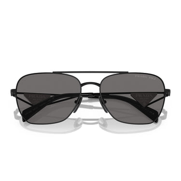 Prada Sonnenbrille PRA50S 1AB5Z1 Schwarz Dunkelgrau Damen Polarisiert 5