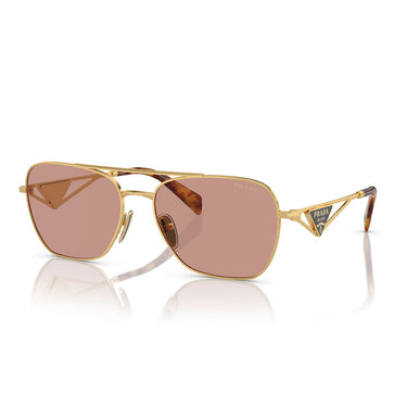 Prada Sonnenbrille PRA50S 5AK08M Gold/Lila Damen