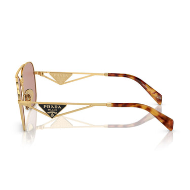 Prada Sonnenbrille PRA50S 5AK08M Gold/Lila Damen
