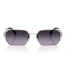 Prada Sonnenbrille PRA51S 1BC90A Silber/Grau Verlauf Unisex