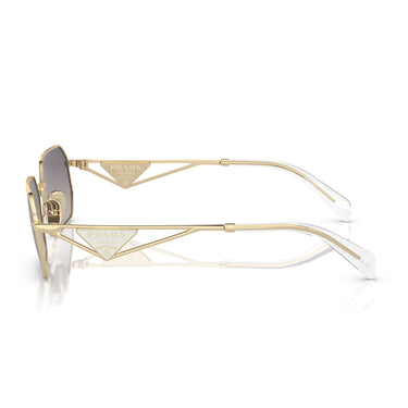 Prada Sonnenbrille PRA51S ZVN30C Gold/Blau Verlauf Unisex 3