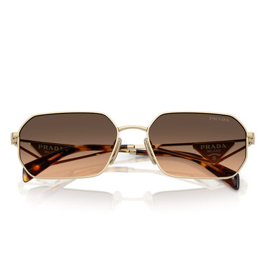 Prada Sonnenbrille PRA51S ZVN50C Gold-Braun Verlauf Unisex 5