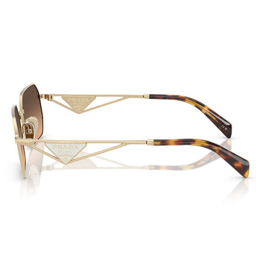 Prada Sonnenbrille PRA51S ZVN50C Gold-Braun Verlauf Unisex 3