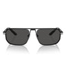 Prada Sonnenbrille PRA53S 1BO5S0 Matt Schwarz/Dunkelgrau Herren