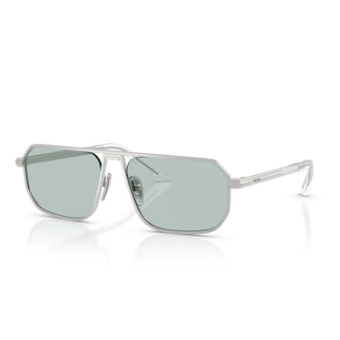 Prada Sonnenbrille PRA53S 27540N Matt Silber/Blau Herren 2