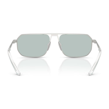 Prada Sonnenbrille PRA53S 27540N Matt Silber/Blau Herren 4