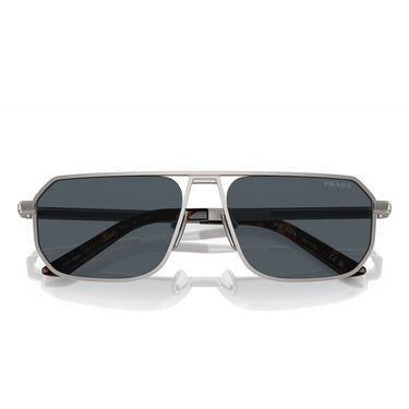 Prada Sonnenbrille PRA53S 7CQ09T Gunmetal Opaco/Grigio Scuro Uomo 5