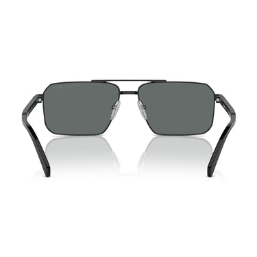 Prada Sonnenbrille PRA57S 1AB5Z1 Schwarz/Dunkelgrau Unisex Polarisiert